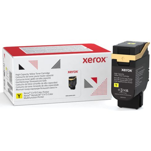 Xerox C415 toner Yellow 7000 oldalra