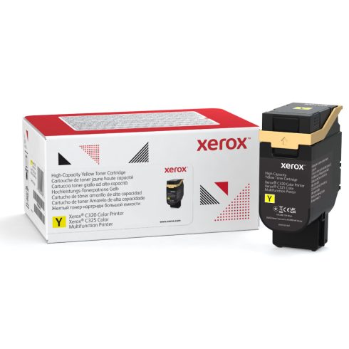 Xerox C325 toner Yellow 5500 oldalra
