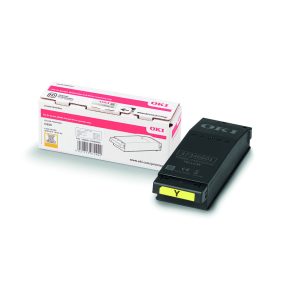 Oki C650/C651 Toner Sárga 6000 oldalra