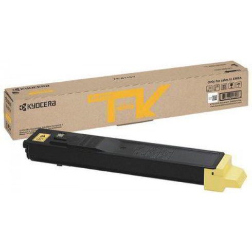Kyocera TK-8115 Toner Yellow 6.000 oldal kapacitás