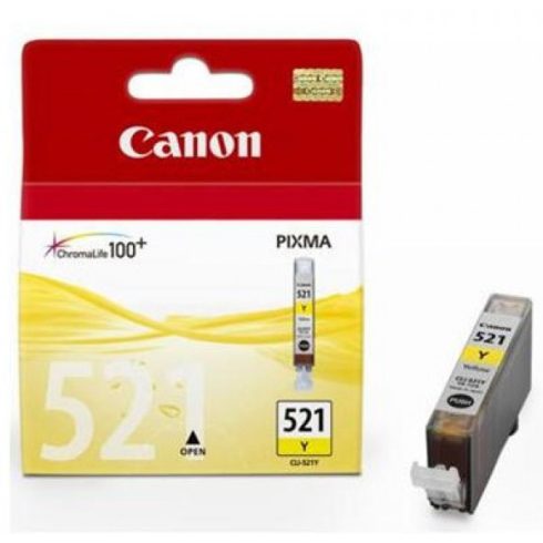 Canon CLI-521 Tintapatron Yellow 9 ml