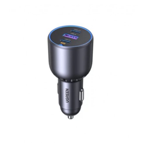 UGREEN 130W 3 portos autós gyorstöltő EC705