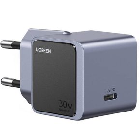   UGREEN Hálózati gyorstöltő, Nexode S, 30 W, USB-C, GaN, EU X503