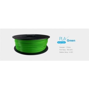 3D FILAMENT 1,75mm PLA Zöld /1kg-os tekercs/