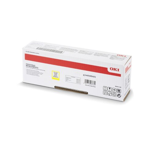 Oki C532/C542 Toner Sárga 1500 oldalra