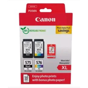 Canon PG575XL+CL576XL+10x15 GP501 fotópapír multipack
