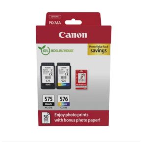 Canon PG575+CL576+10x15 GP501 fotópapír multipack