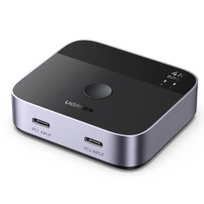 UGREEN USB-C kapcsoló 2 bemenet / 1 kimenet AW502