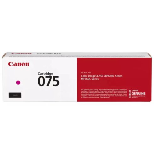 Canon CRG075 Toner Magenta 1300 oldal kapacitás