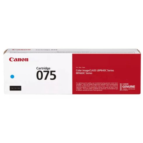 Canon CRG075 Toner Cyan 1300 oldal kapacitás
