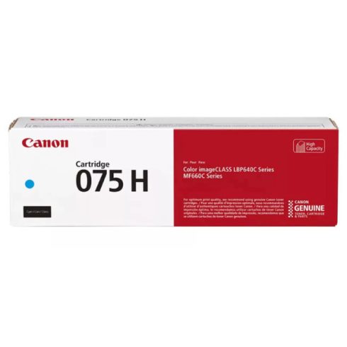 Canon CRG075H Toner Cyan 2500 oldal kapacitás