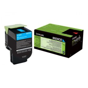   Lexmark CX510 Extra High Corporate Toner Cyan 4k (Eredeti) 80C2XCE