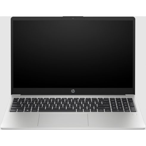 HP250 G10 notebook, 15.6 FHD AG UWVA  250Nits, Intel Core i7 1335U 10C, 16GB, 512GB PCIe SSD, IntelR IrisR Xe, Silver, DOS, 3év gar, háttérvilágításos billentyűzet"