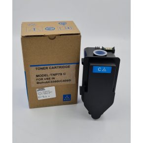   Utángyártott MINOLTA C3350i TNP79C Toner Cyan 9000 oldal kapacitás RZ