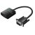 Vention VGA -> HDMI/ Micro USB-B/F /3.5mm/F, (fekete), 0,15m, konverter