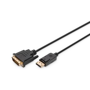   DIGITUS AK-340306-020-S DisplayPort apa -> DVI-D apa kábel 2m