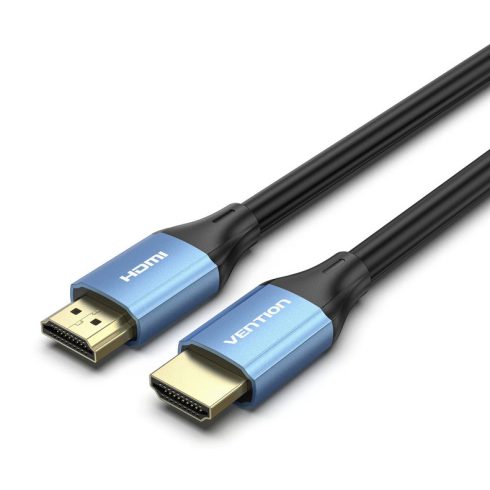 Vention HDMI/M -> HDMI/M (4K, HD, Alu, kék), 1,5m, kábel