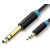 Vention 6.5mm jack/M -> 3.5mm jack/M, (audio,fekete), 1,5m, kábel