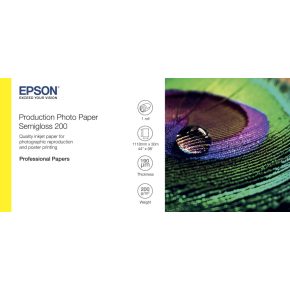Epson félfényes fotópapír 44x30m 200g"