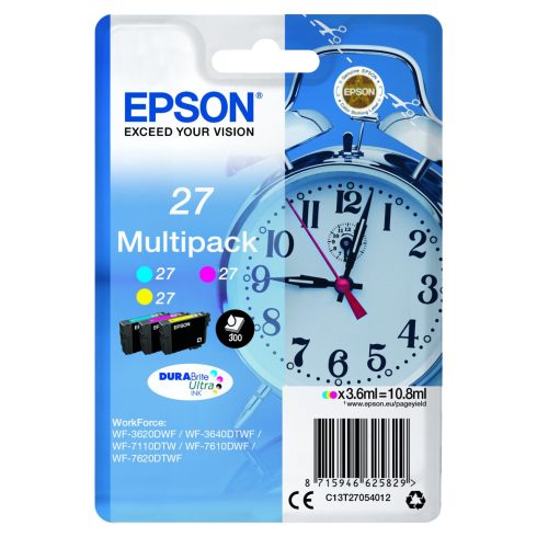 Epson T2705 Tintapatron MultiPack 10,8ml No.27