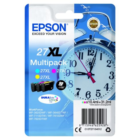Epson T2715 Tintapatron MultiPack 31,2ml No.27XL