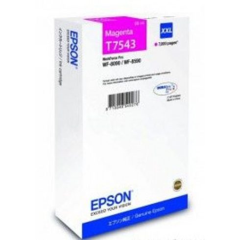 Epson T7543 Magenta 7.000 oldal  kapacitás