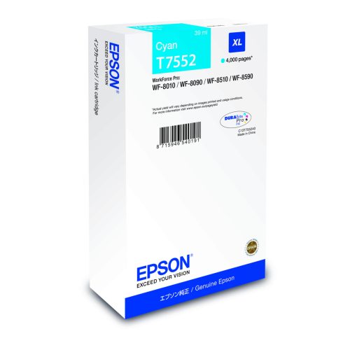Epson T7552 Patron Cyan 4K /o/