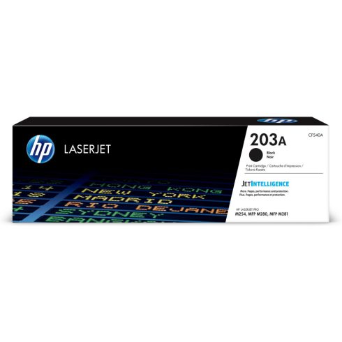 HP CF540A Toner Black 1.400 oldal kapacitás No.203A