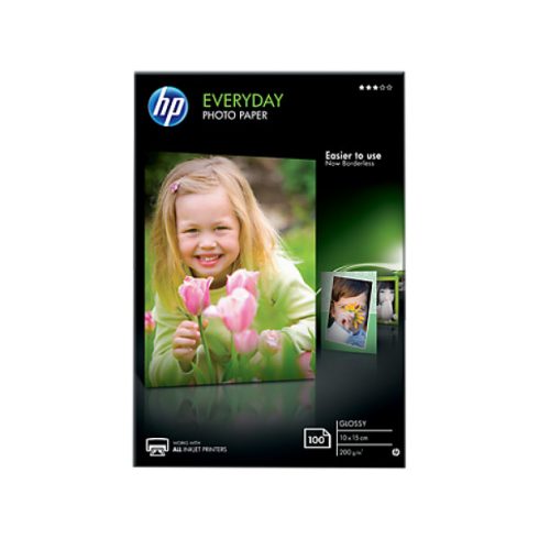 HP 10X15 Fényes Fotópapír 100lap 200g (Eredeti)