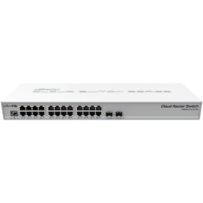   MikroTik CRS326-24G-2S+RM 19" 1U 24xGbE LAN 2x10G SFP+ port Cloud Router Switch