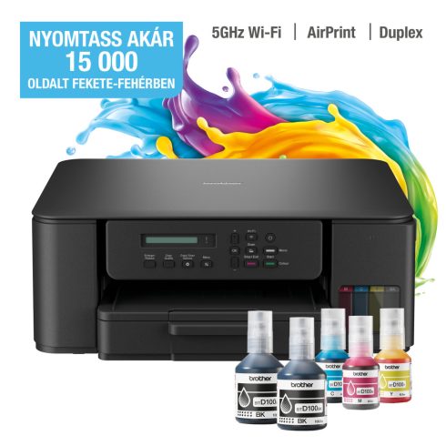 Brother DCPT530DW színes külső tintatartályos simatetős multifunkciós nyomtató