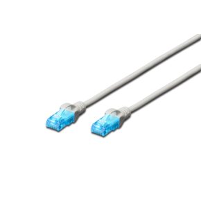   DIGITUS DK-1512-300 Cat.5e U/UTP PVC 30m szürke patch kábel