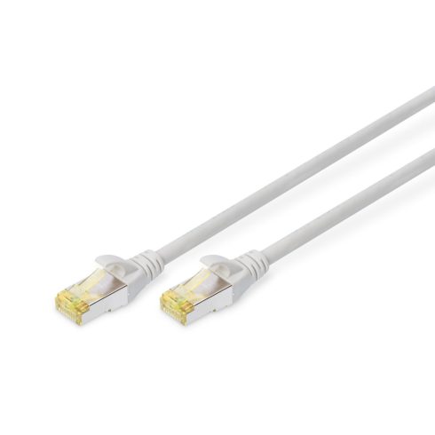 DIGITUS DK-1644-A-010 Cat.6A S/FTP LSZH 1m szürke patch kábel