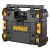 DEWALT Rádió, TSTAK, Bluetooth, töltő, akkumlátorról és hálózatról