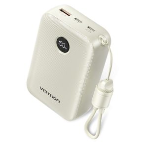 Vention FKBN0-C 20000mah, (bézs,22,5W), powerbank