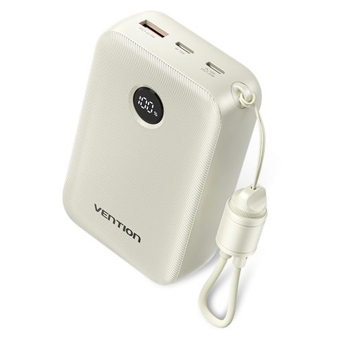 Vention FKBN0-C 20000mah, (bézs,22,5W), powerbank