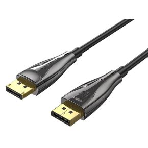   Vention Displayport/M -> Displayport/M  (8K, optikai, fekete), 5m, kábel
