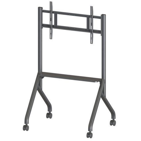 Techly, ICA-TR53LB, Gurulós, Padló, 65-100, LCD/LED kijelzőkhöz, állvány"