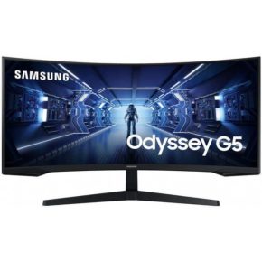   SAMSUNG 34 LC34G55TWWPXEN UWQHD VA 21:9 1ms ívelt gamer ultrawide monitor"