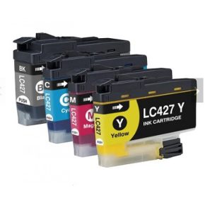   Utángyártott BROTHER LC427C Tintapatron Yellow 1.500 oldal kapacitás IK