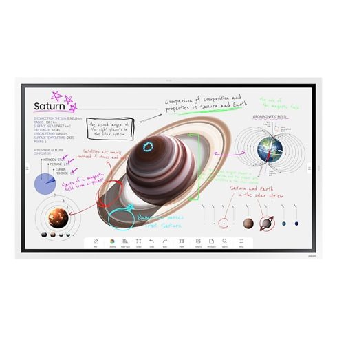 Samsung 65 interaktív kijelző WM65B Flip Pro 16/7 Tizen UHD 350"