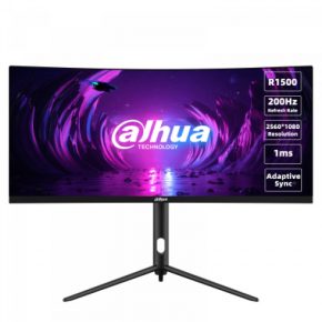   Dahua 30 LM30-E330CA QHD VA ívelt 1ms 200Hz DP+HDMI PIVOT monitor"