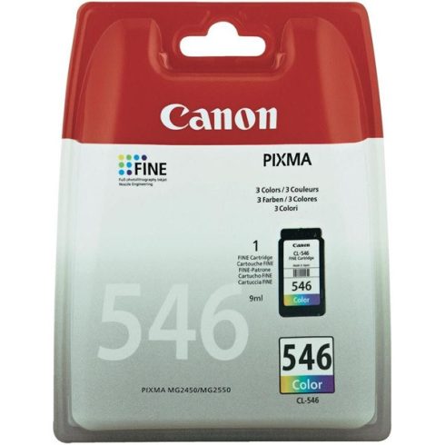 CANON eredeti Tintapatron color, CL546, MG2450,2550