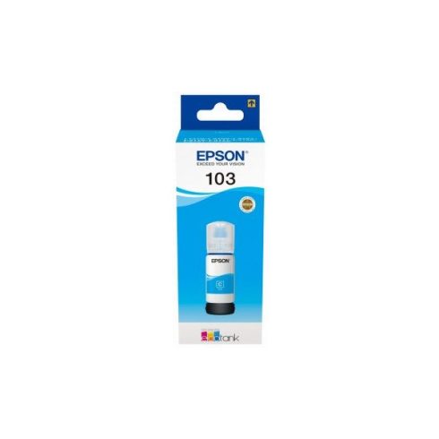 EPSON eredeti Tinta cyan, 103, T00S2, EcoTank L3151,3150,3111,3110,1110,5190