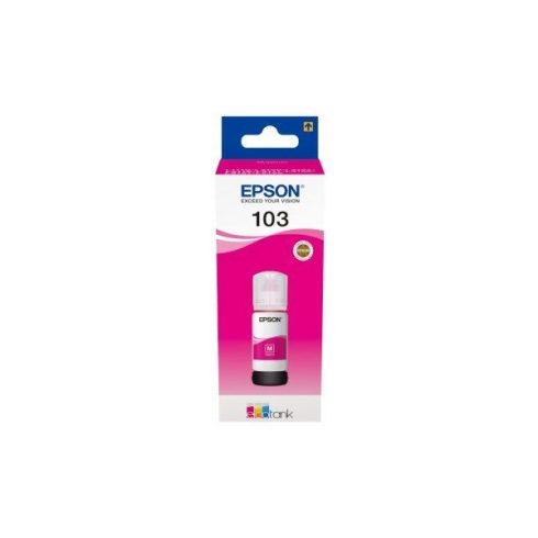 EPSON eredeti Tinta magenta, 103, T00S3, EcoTank L3151,3150,3111,3110,1110,5190