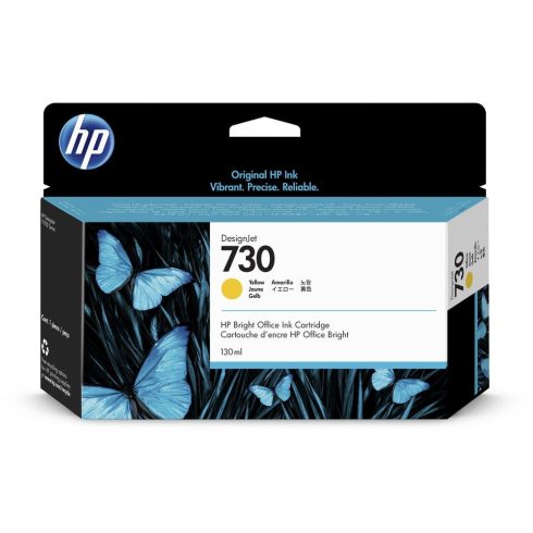 HP P2V64A Patron Yellow 130ml No.730 (Eredeti)