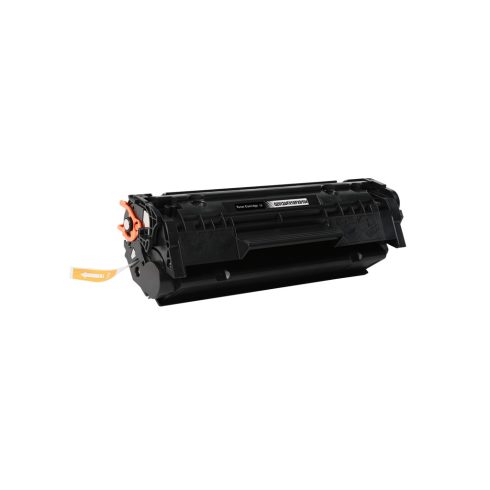 Utángyártott HP Q2612A/FX10 Toner Black 2.000 oldal kapacitás WHITE BOX