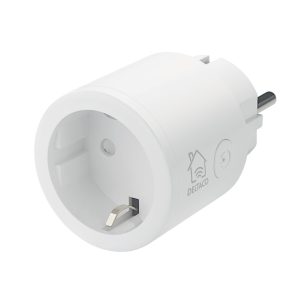   Deltaco SMART HOME SH-P01 időzítős kapcsoló aljzat, WiFi, 1xCEE 7/3, 10A,  220-240V, fehér