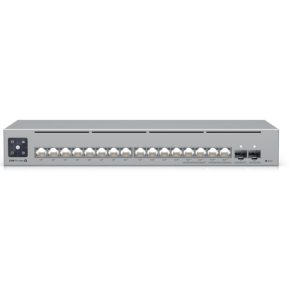   Ubiquiti USW-Pro-Max-16-PoE 12port GbE LAN PoE 4x2.5GbE Multi-Gigabit LAN PoE 2xSFP+ port 180W L3 menedzselhető switch