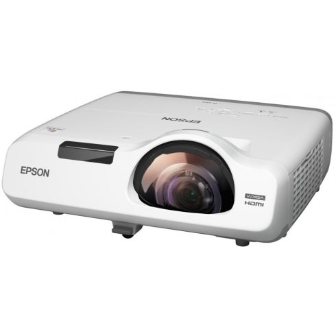 Epson EB-535W 3LCD / 3400lumen / LAN / WXGA ST (közeli) oktatási projektor